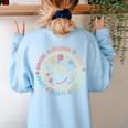 Special Education SPED Teacher IEP Advocate Inclusion Autism Women's Sweatshirt Back Print Light Blue Special Education SPED Teacher IEP Advocate Inclusion Autism Women's Sweatshirt Back Print Light Blue