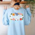 Speducator Special Education Teacher Teaching SPED Women's Sweatshirt Back Print Light Blue Speducator Special Education Teacher Teaching SPED Women's Sweatshirt Back Print Light Blue