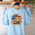 Spilling The Tea Since 1773 American History Teacher Vintage Women's Sweatshirt Back Print Light Blue Spilling The Tea Since 1773 American History Teacher Vintage Women's Sweatshirt Back Print Light Blue