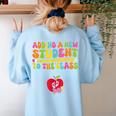 Teacher Pregnancy Announcement Clothing Expecting Teacher X-Small Women's Sweatshirt Back Print Light Blue Teacher Pregnancy Announcement Clothing Expecting Teacher X-Small Women's Sweatshirt Back Print Light Blue