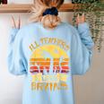 Teacher Shirt All Teachers Love Brains Halloween Men Women Women's Sweatshirt Back Print Light Blue Teacher Shirt All Teachers Love Brains Halloween Men Women Women's Sweatshirt Back Print Light Blue