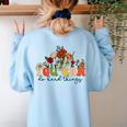 Test Day Teacher Shirt You Can Do Hard Things Women Kids Women's Sweatshirt Back Print Light Blue Test Day Teacher Shirt You Can Do Hard Things Women Kids Women's Sweatshirt Back Print Light Blue