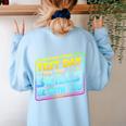 Testing Day Test Day May The Skills Be With You Teacher Women's Sweatshirt Back Print Light Blue Testing Day Test Day May The Skills Be With You Teacher Women's Sweatshirt Back Print Light Blue