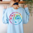 TK & Kinder Dream Team Transitional Kindergarten Teacher Women's Sweatshirt Back Print Light Blue TK & Kinder Dream Team Transitional Kindergarten Teacher Women's Sweatshirt Back Print Light Blue
