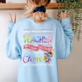 Never Underestimate A Teacher Does All Things Through Christ For Men Women Women's Sweatshirt Back Print Light Blue Never Underestimate A Teacher Does All Things Through Christ For Men Women Women's Sweatshirt Back Print Light Blue