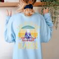 Vintage Take Me To Your Readers English Teacher Alien Space Men Women Women's Sweatshirt Back Print Light Blue Vintage Take Me To Your Readers English Teacher Alien Space Men Women Women's Sweatshirt Back Print Light Blue