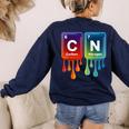 6 7 Science Chemistry Teacher Periodic Table Meme Tee Women's Sweatshirt Back Print Navy 6 7 Science Chemistry Teacher Periodic Table Meme Tee Women's Sweatshirt Back Print Navy