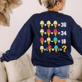 67 Ice Cream Drip Meme Order Of Operations Math Teacher Women's Sweatshirt Back Print Navy 67 Ice Cream Drip Meme Order Of Operations Math Teacher Women's Sweatshirt Back Print Navy