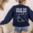 67 Math Meme Solve The Problem Teacher For Student Women's Sweatshirt Back Print Navy 67 Math Meme Solve The Problem Teacher For Student Women's Sweatshirt Back Print Navy