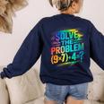67 Meme PEMDAS Elementary Math Teacher Six Seven Women's Sweatshirt Back Print Navy 67 Meme PEMDAS Elementary Math Teacher Six Seven Women's Sweatshirt Back Print Navy