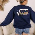 67 Meme Square Root 4489 Slang Math Teacher Christmas Women's Sweatshirt Back Print Navy 67 Meme Square Root 4489 Slang Math Teacher Christmas Women's Sweatshirt Back Print Navy