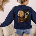 67 Teacher Humor For Students Women's Sweatshirt Back Print Navy 67 Teacher Humor For Students Women's Sweatshirt Back Print Navy