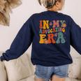 In My Advocating Era Advocate Autism Awareness Sped Teacher Men Women Kids Women's Sweatshirt Back Print Navy In My Advocating Era Advocate Autism Awareness Sped Teacher Men Women Kids Women's Sweatshirt Back Print Navy