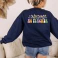 AG Teacher Future Farmer Agriculture Teacher Men Women Women's Sweatshirt Back Print Navy AG Teacher Future Farmer Agriculture Teacher Men Women Women's Sweatshirt Back Print Navy