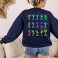 Algebra Dance Function Math Teacher Geek Idea Women's Sweatshirt Back Print Navy Algebra Dance Function Math Teacher Geek Idea Women's Sweatshirt Back Print Navy