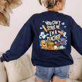 You Can't Scare Me I'm A Teacher Cool Math Teacher Halloween Women's Sweatshirt Back Print Navy You Can't Scare Me I'm A Teacher Cool Math Teacher Halloween Women's Sweatshirt Back Print Navy
