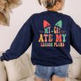 My Cat Ate My Lesson Plans Teacher Sarcastic Women's Sweatshirt Back Print Navy My Cat Ate My Lesson Plans Teacher Sarcastic Women's Sweatshirt Back Print Navy