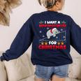 Christmas Math Teacher Hippopotenuse Math Lovers Xmas Women's Sweatshirt Back Print Navy Christmas Math Teacher Hippopotenuse Math Lovers Xmas Women's Sweatshirt Back Print Navy