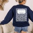 Composition Notebook Matching Group Halloween Teachers Women's Sweatshirt Back Print Navy Composition Notebook Matching Group Halloween Teachers Women's Sweatshirt Back Print Navy