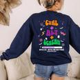 Computer Teacher Spooky Halloween Technology STEM Engineer Women's Sweatshirt Back Print Navy Computer Teacher Spooky Halloween Technology STEM Engineer Women's Sweatshirt Back Print Navy