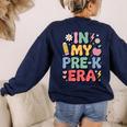 Cute Pre-K For Men Women Kindergarten Pre-K Teacher Women's Sweatshirt Back Print Navy Cute Pre-K For Men Women Kindergarten Pre-K Teacher Women's Sweatshirt Back Print Navy