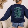 Dyslexia A Different Perspective Dyslexia Specialist Teacher Women's Sweatshirt Back Print Navy Dyslexia A Different Perspective Dyslexia Specialist Teacher Women's Sweatshirt Back Print Navy