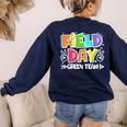 Field Day Green Team For Teacher Kids Field Day Games Women's Sweatshirt Back Print Navy Field Day Green Team For Teacher Kids Field Day Games Women's Sweatshirt Back Print Navy