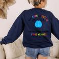 Growth Mindset Tee Teacher Quotes Men Women Kids Women's Sweatshirt Back Print Navy Growth Mindset Tee Teacher Quotes Men Women Kids Women's Sweatshirt Back Print Navy