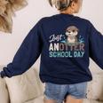 Just Anotter School Day Cute Otter Lover Teacher Student Women's Sweatshirt Back Print Navy Just Anotter School Day Cute Otter Lover Teacher Student Women's Sweatshirt Back Print Navy