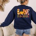Love First Grade Happy Fall Thanksgiving Women 1st Teacher Women's Sweatshirt Back Print Navy Love First Grade Happy Fall Thanksgiving Women 1st Teacher Women's Sweatshirt Back Print Navy
