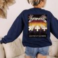 Matematica Master Of Numbers Math Teachers Puppets Parody Women's Sweatshirt Back Print Navy