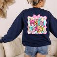 Math Coach Back To School Math Teacher Women's Sweatshirt Back Print Navy Math Coach Back To School Math Teacher Women's Sweatshirt Back Print Navy