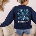 Microbiology Teacher Science Instructor Tee Shirt For Men Women Women's Sweatshirt Back Print Navy Microbiology Teacher Science Instructor Tee Shirt For Men Women Women's Sweatshirt Back Print Navy