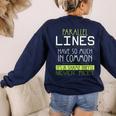 Nerdy Math Lovers Geometry Pun Mathematics Teachers Women's Sweatshirt Back Print Navy Nerdy Math Lovers Geometry Pun Mathematics Teachers Women's Sweatshirt Back Print Navy