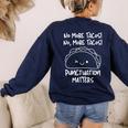 No More Tacos Punctuation Matters Taco English Teacher Women's Sweatshirt Back Print Navy No More Tacos Punctuation Matters Taco English Teacher Women's Sweatshirt Back Print Navy