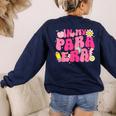 In My Para Era Teacher Back To School First Day Of School Women's Sweatshirt Back Print Navy In My Para Era Teacher Back To School First Day Of School Women's Sweatshirt Back Print Navy