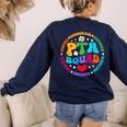 Parents Teacher Association Team Supporter PTA Squad For Men Women Girls Kids Women's Sweatshirt Back Print Navy Parents Teacher Association Team Supporter PTA Squad For Men Women Girls Kids Women's Sweatshirt Back Print Navy