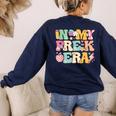 In My Pre-K Era Girl Back To School Cute PreSchool Teacher Women's Sweatshirt Back Print Navy In My Pre-K Era Girl Back To School Cute PreSchool Teacher Women's Sweatshirt Back Print Navy