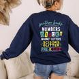 Pre-K Life Preschool Teacher Tees Men Women T-Shirt Women's Sweatshirt Back Print Navy Pre-K Life Preschool Teacher Tees Men Women T-Shirt Women's Sweatshirt Back Print Navy