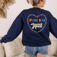 Special Area Squad Team Be Kind School Special Area Teacher Men Women Kids Women's Sweatshirt Back Print Navy Special Area Squad Team Be Kind School Special Area Teacher Men Women Kids Women's Sweatshirt Back Print Navy