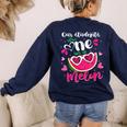 Our Students Are One In A Melon Teacher Watermelon Summer Women's Sweatshirt Back Print Navy Our Students Are One In A Melon Teacher Watermelon Summer Women's Sweatshirt Back Print Navy