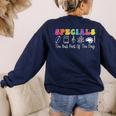 Teacher Specials The Best Part Of The Day Specials Squad Women's Sweatshirt Back Print Navy Teacher Specials The Best Part Of The Day Specials Squad Women's Sweatshirt Back Print Navy