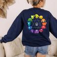 Unique For Artists By ADS Color Wheel Educational Art Teacher Dog Themed Artist Small Women's Sweatshirt Back Print Navy Unique For Artists By ADS Color Wheel Educational Art Teacher Dog Themed Artist Small Women's Sweatshirt Back Print Navy