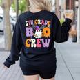 5th Grade Boo Crew Spooky Fifth Grade Halloween Teacher Women's Sweatshirt Back Print Black 5th Grade Boo Crew Spooky Fifth Grade Halloween Teacher Women's Sweatshirt Back Print Black