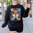 67 Chemistry Science Teacher Periodic Table Thanksgiving Women's Sweatshirt Back Print Black