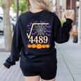 67 Meme Math Teacher 6 7 Square Root 4489 Women's Sweatshirt Back Print Black