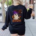67 Teacher Halloween Ghost Six Seven Meme Math Equation Bruh Women's Sweatshirt Back Print Black 67 Teacher Halloween Ghost Six Seven Meme Math Equation Bruh Women's Sweatshirt Back Print Black