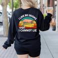 I Like Big Books Cannot Lie Librarian Reading Teacher Women's Sweatshirt Back Print Black I Like Big Books Cannot Lie Librarian Reading Teacher Women's Sweatshirt Back Print Black