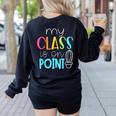 Cactus Teacher Shirt Cute Teacher Shirt Women's Sweatshirt Back Print Black Cactus Teacher Shirt Cute Teacher Shirt Women's Sweatshirt Back Print Black