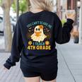 You Can't Scare Me I Teach 4th Grade Halloween Teacher Ghost Women's Sweatshirt Back Print Black You Can't Scare Me I Teach 4th Grade Halloween Teacher Ghost Women's Sweatshirt Back Print Black